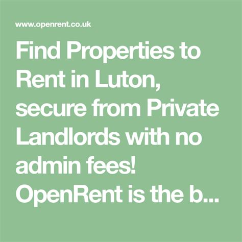 99 per week for each additional listing While rent can be collected through the service, landlords find it complex to manage security. . Room for rent in luton private landlords